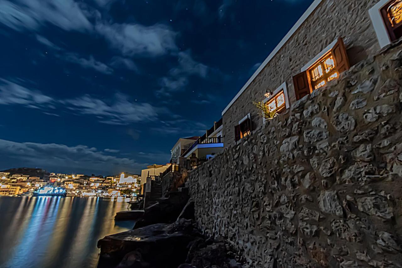 Villa Electra Chalki Town ภายนอก รูปภาพ