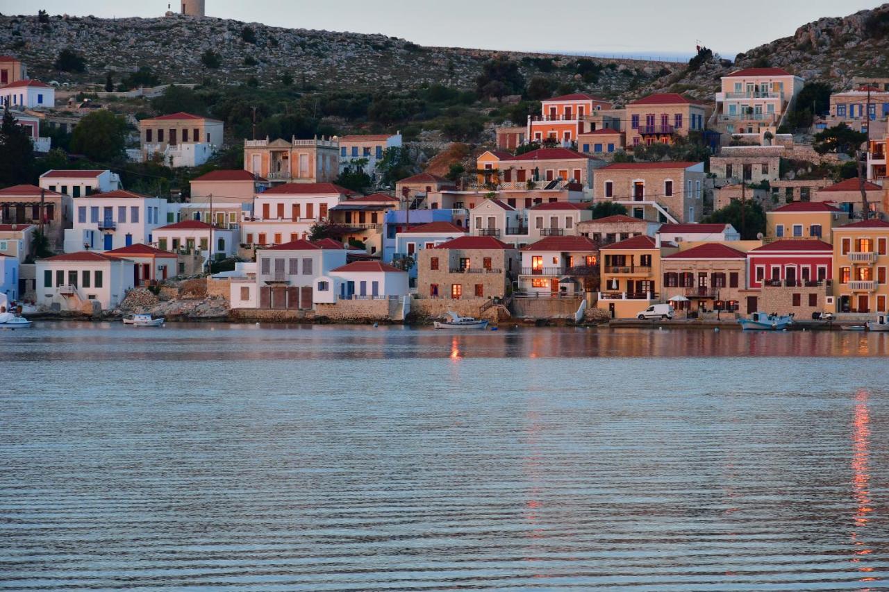 Villa Electra Chalki Town ภายนอก รูปภาพ