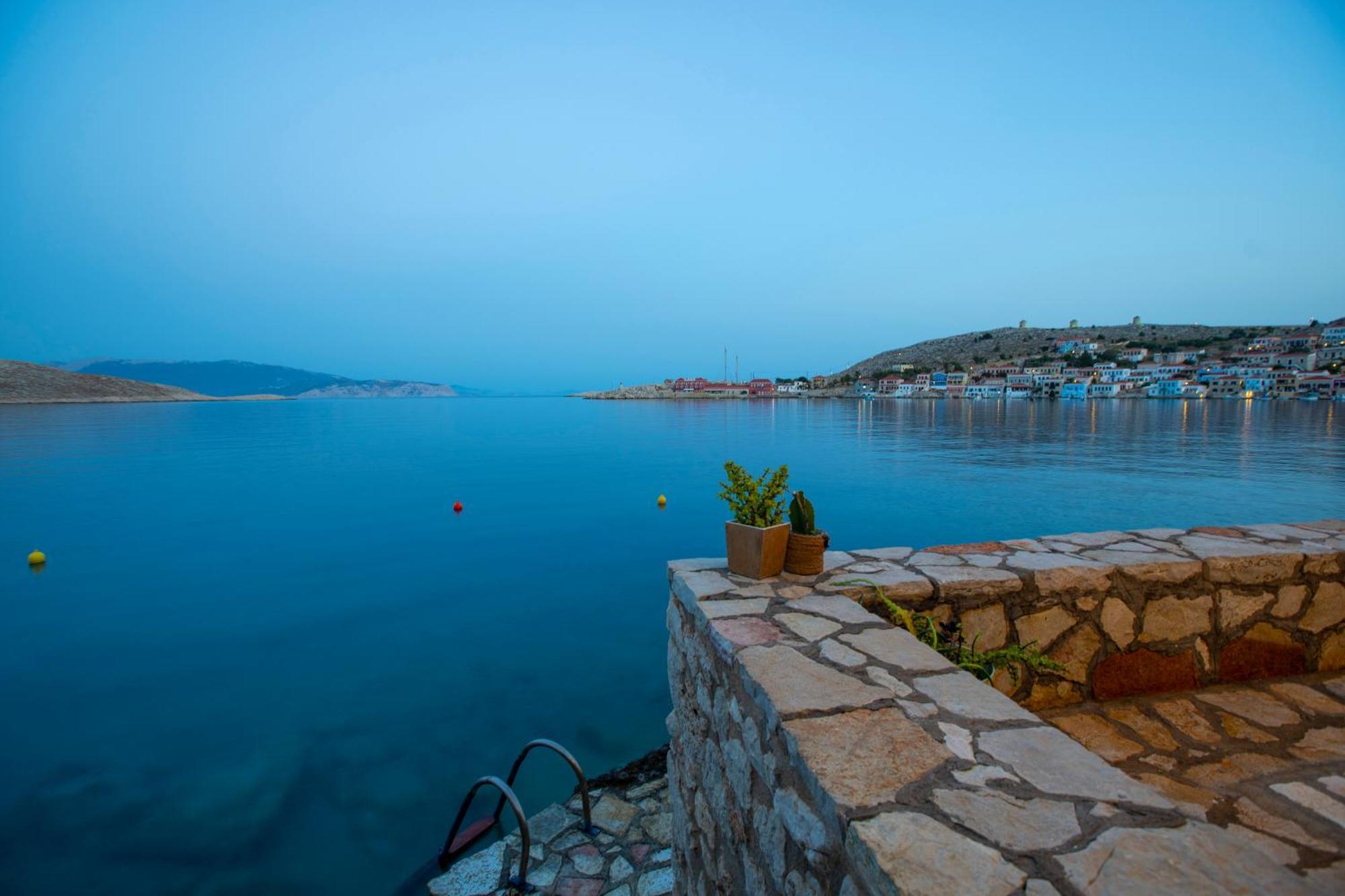 Villa Electra Chalki Town ภายนอก รูปภาพ