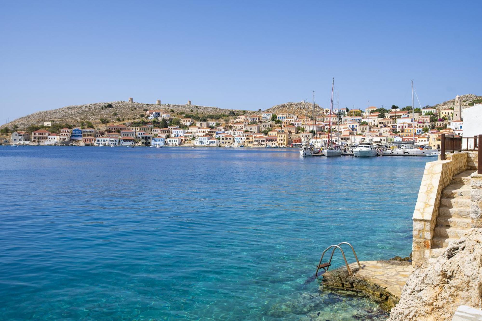Villa Electra Chalki Town ภายนอก รูปภาพ