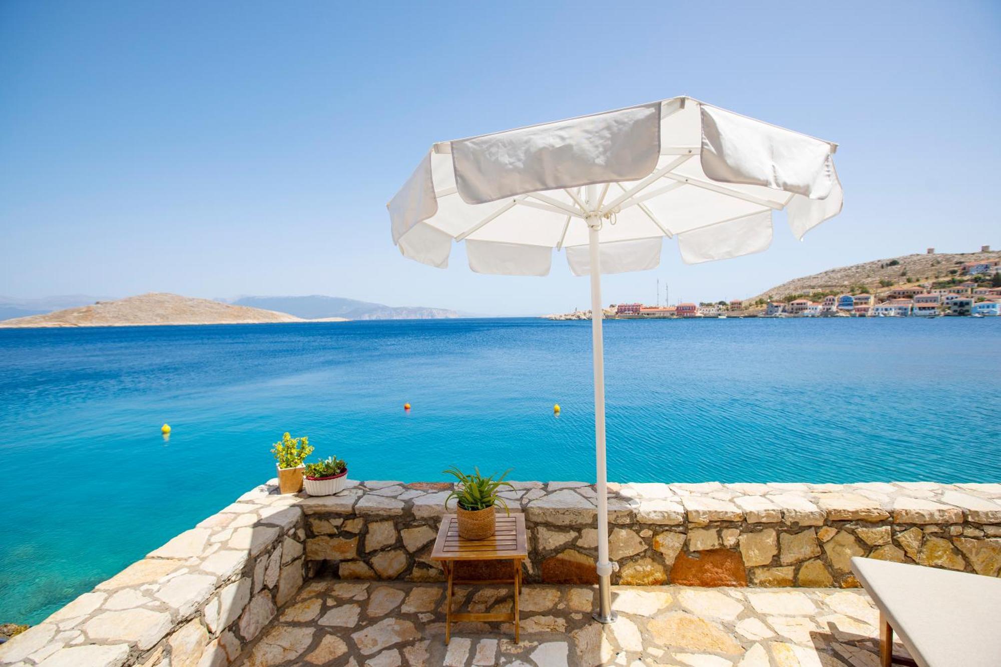 Villa Electra Chalki Town ภายนอก รูปภาพ