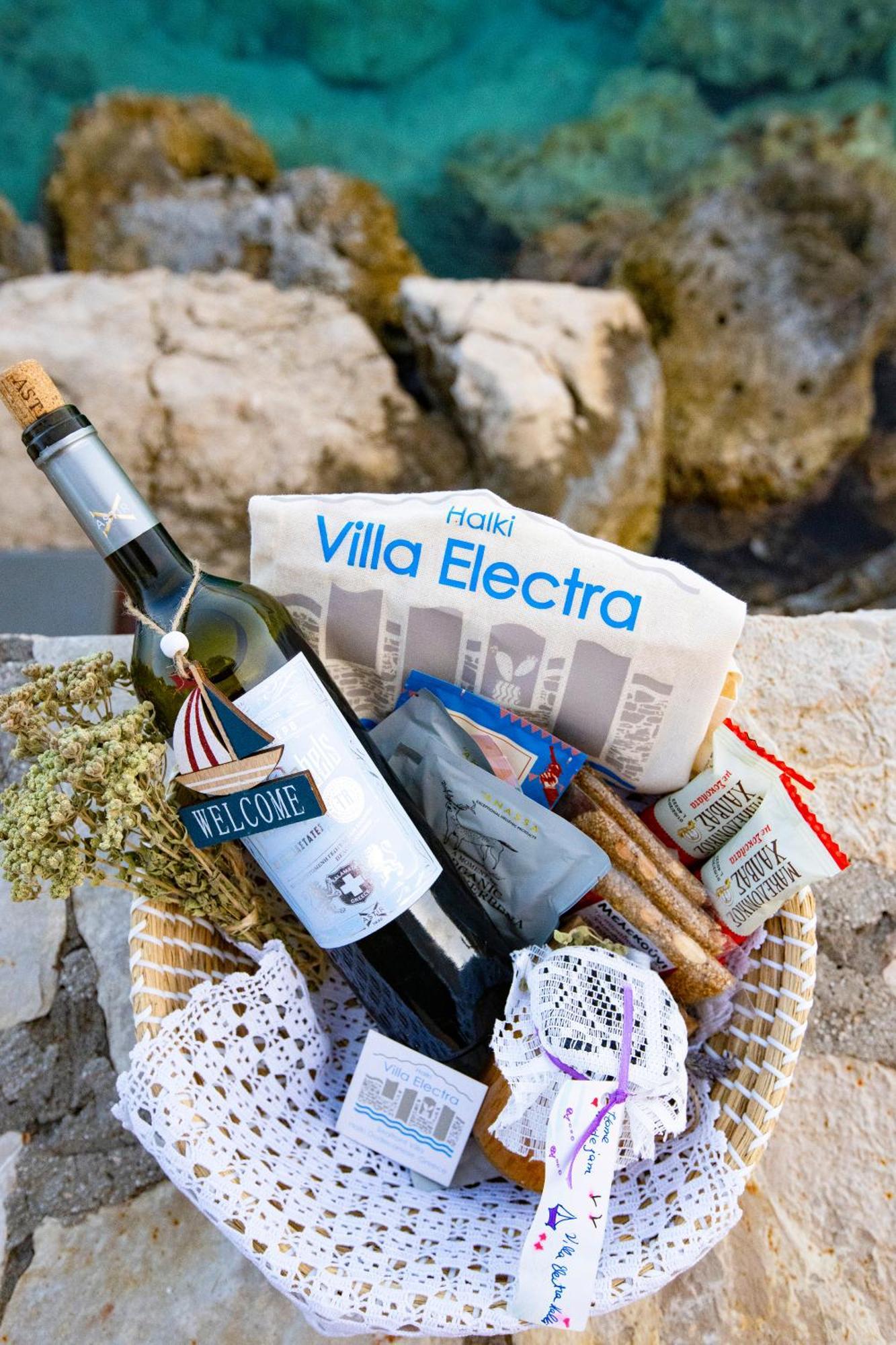Villa Electra Chalki Town ภายนอก รูปภาพ