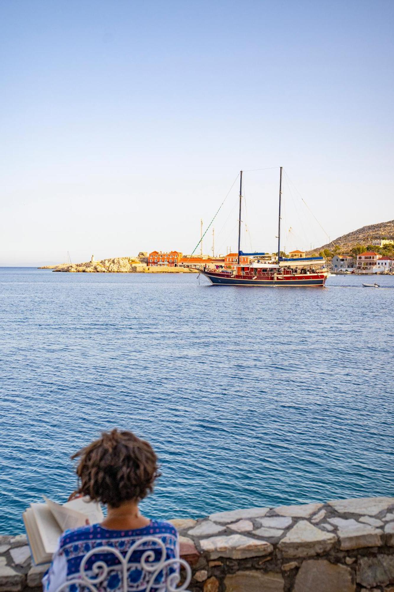 Villa Electra Chalki Town ภายนอก รูปภาพ